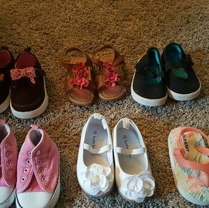 BABY GIRL SHOES LOT!