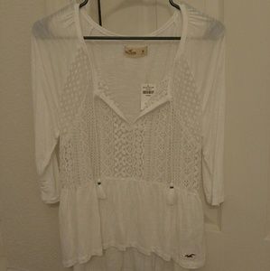White Hollister shirt