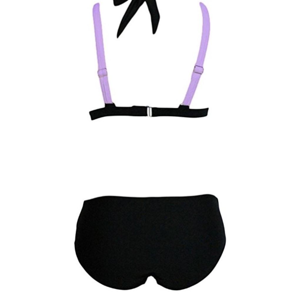 🆕Purple & black bikini - Picture 3 of 3