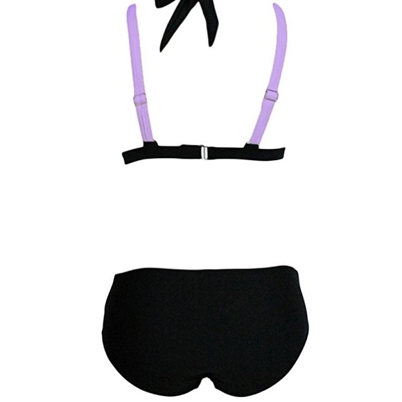 🆕Purple & black bikini - Picture 3 of 3