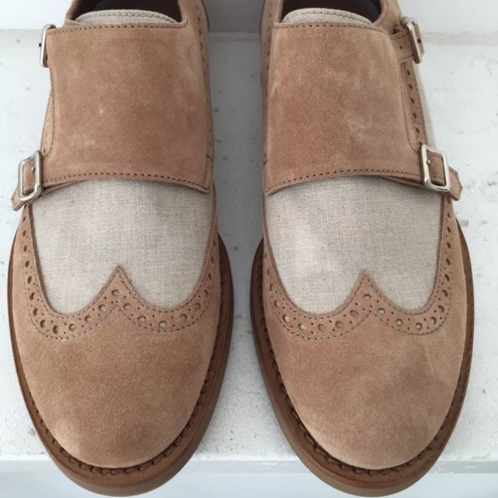 Brunello Cucinelli Double Monk Strap