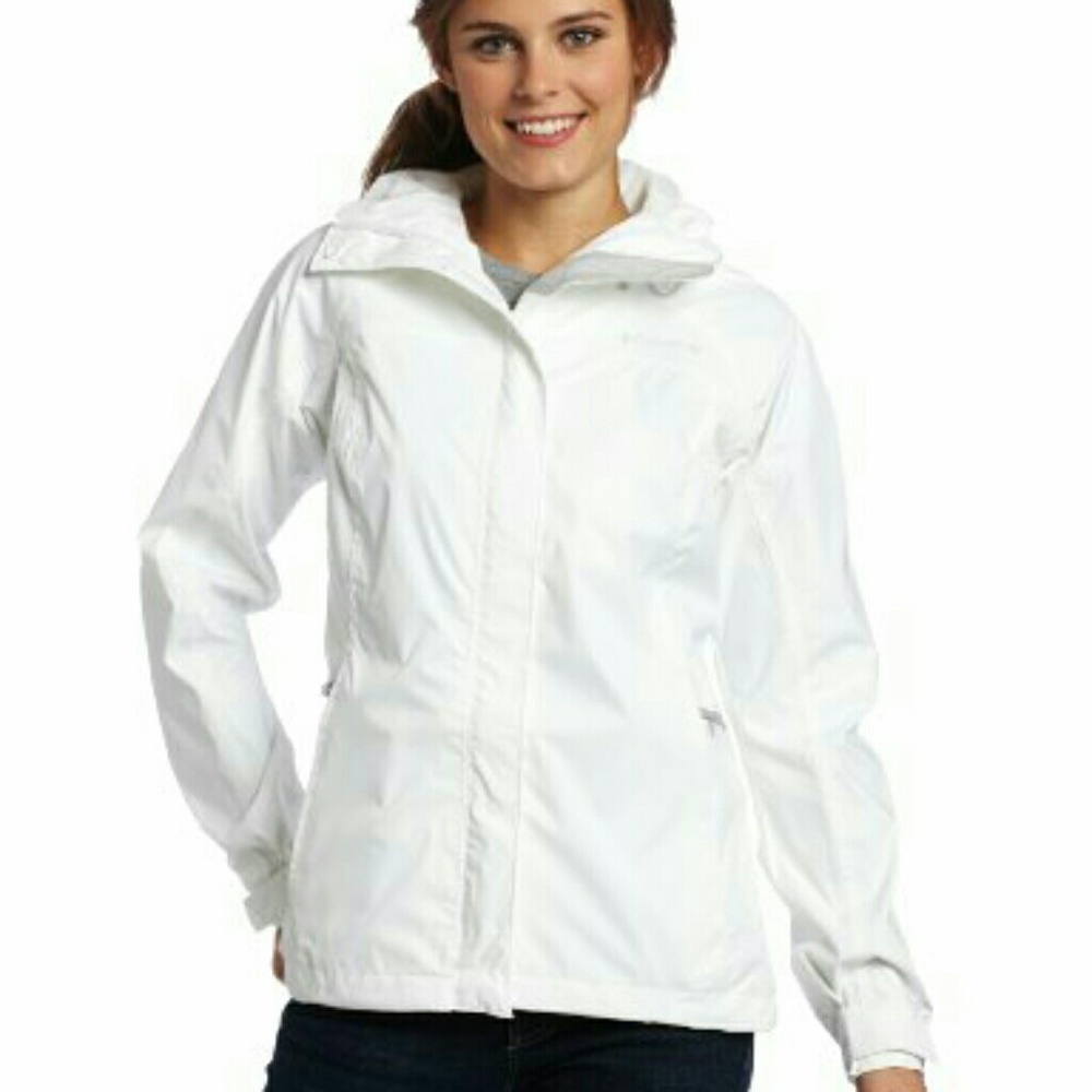 Columbia Sportswear White Raincoat/ jacket