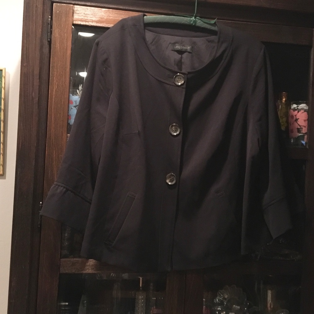 Black Lane Bryant Jacket