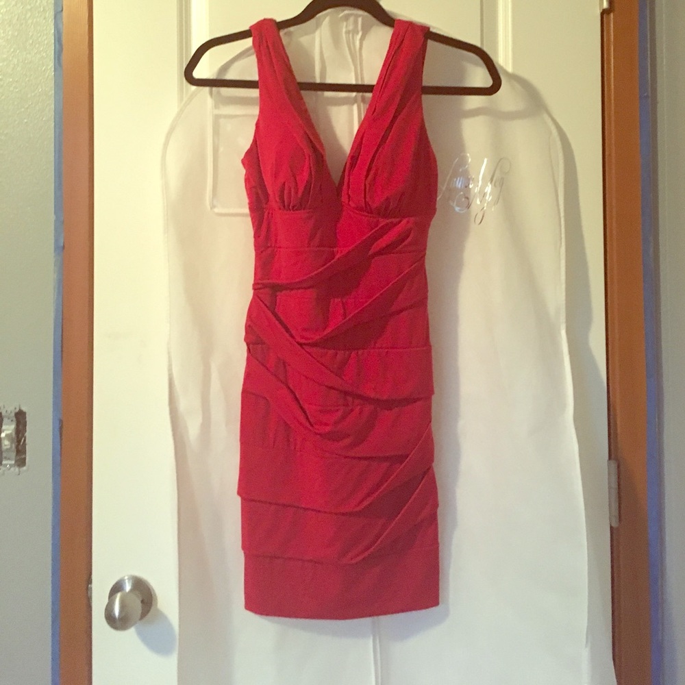 Red dress