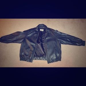 Men's leather jacket