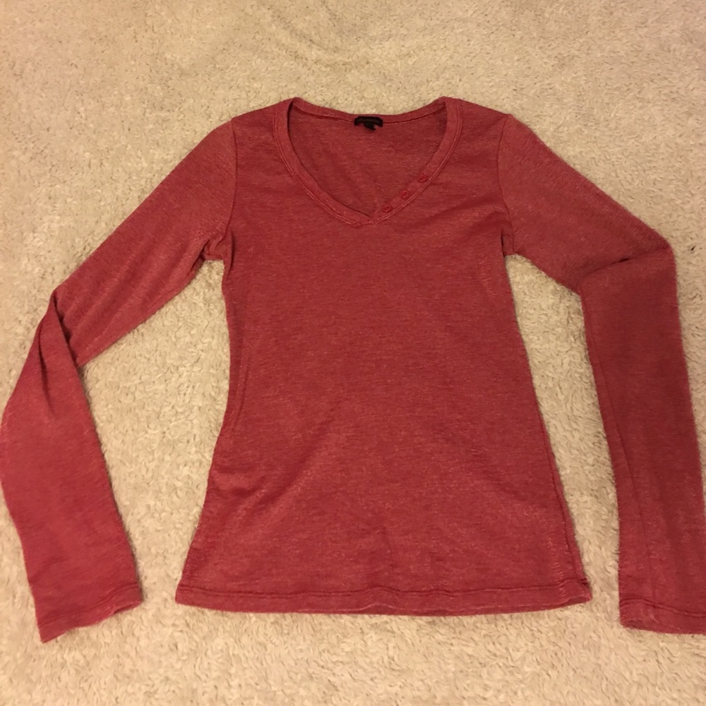 Shameless Pink Long-sleeve Tee