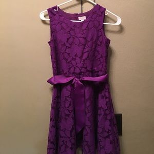 Purple dress