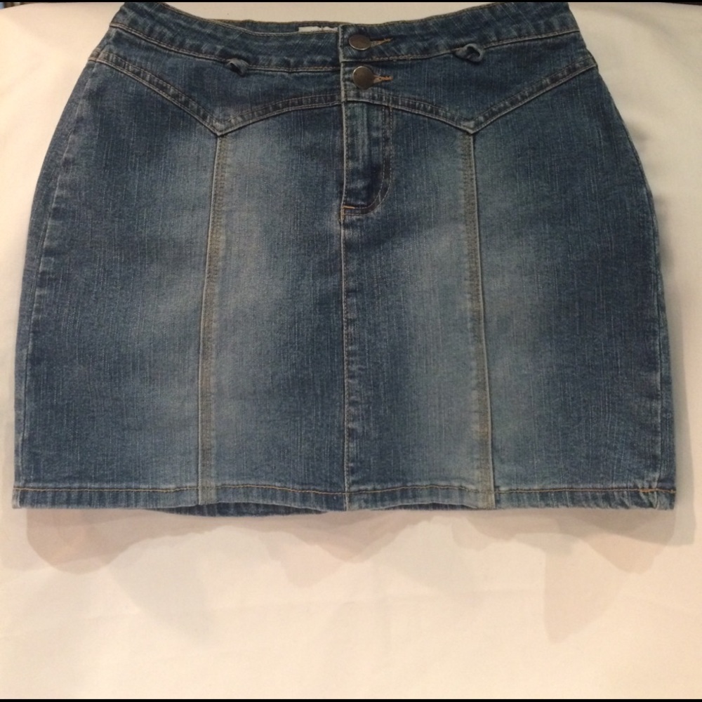 JILL STUART Denim Mini Skirt