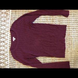 Light Cable knit sweater