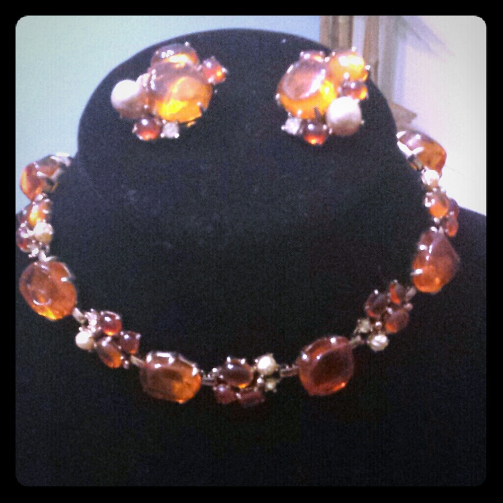 Ernest Steiner Necklace Earring set