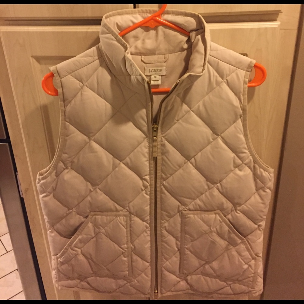 J. Crew Puffer Vest - Size Medium