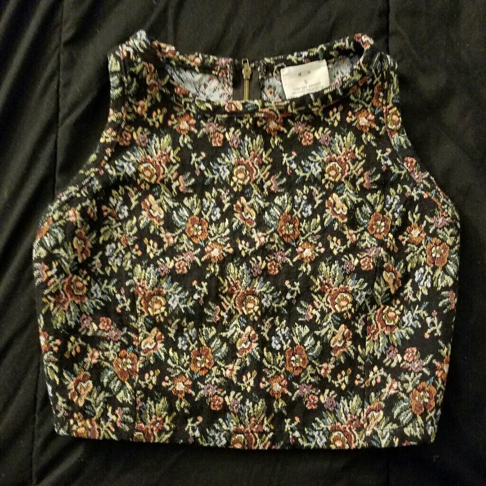 Floral Crop Top