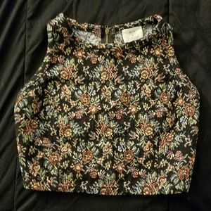 Floral Crop Top