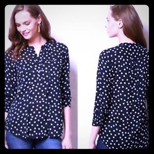 Maeve Spotted Brunia Henley