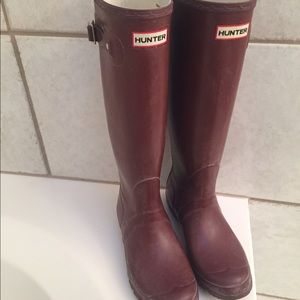 HUNTER Original tall boot.