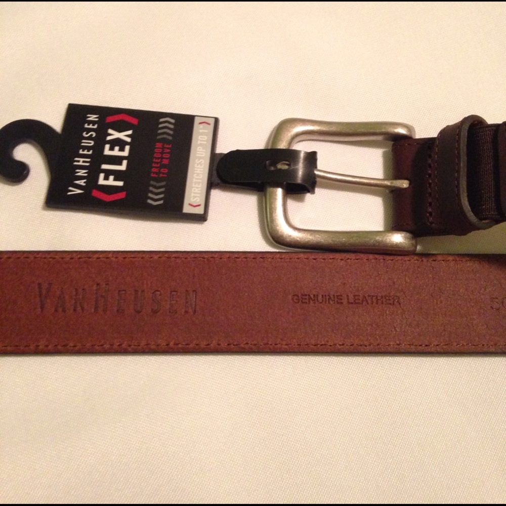 Men's leather belt size 34