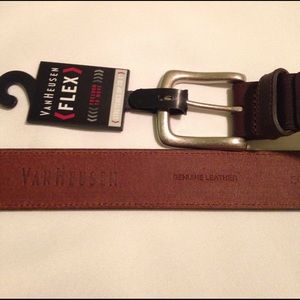 Men's leather belt size 34