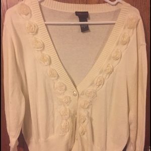 Torrid cardigan with flowers