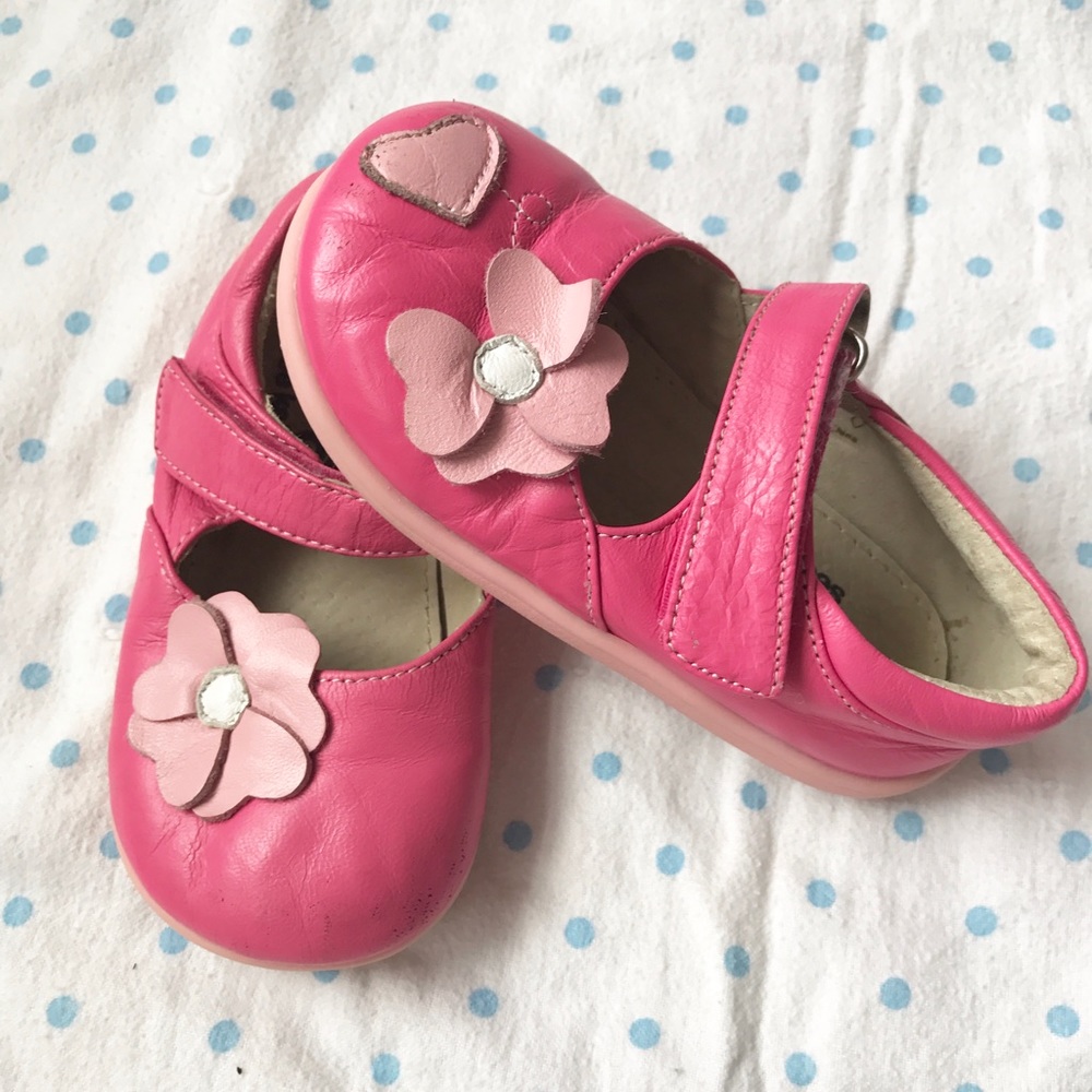 Pink See Kai Run Mary Janes