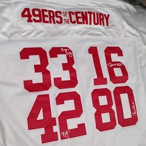 49ers of the century jersey Clearance