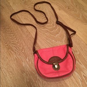 Pink American Eagle cross body bag