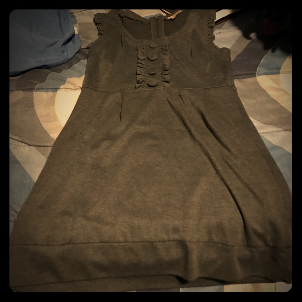 Gray work dress