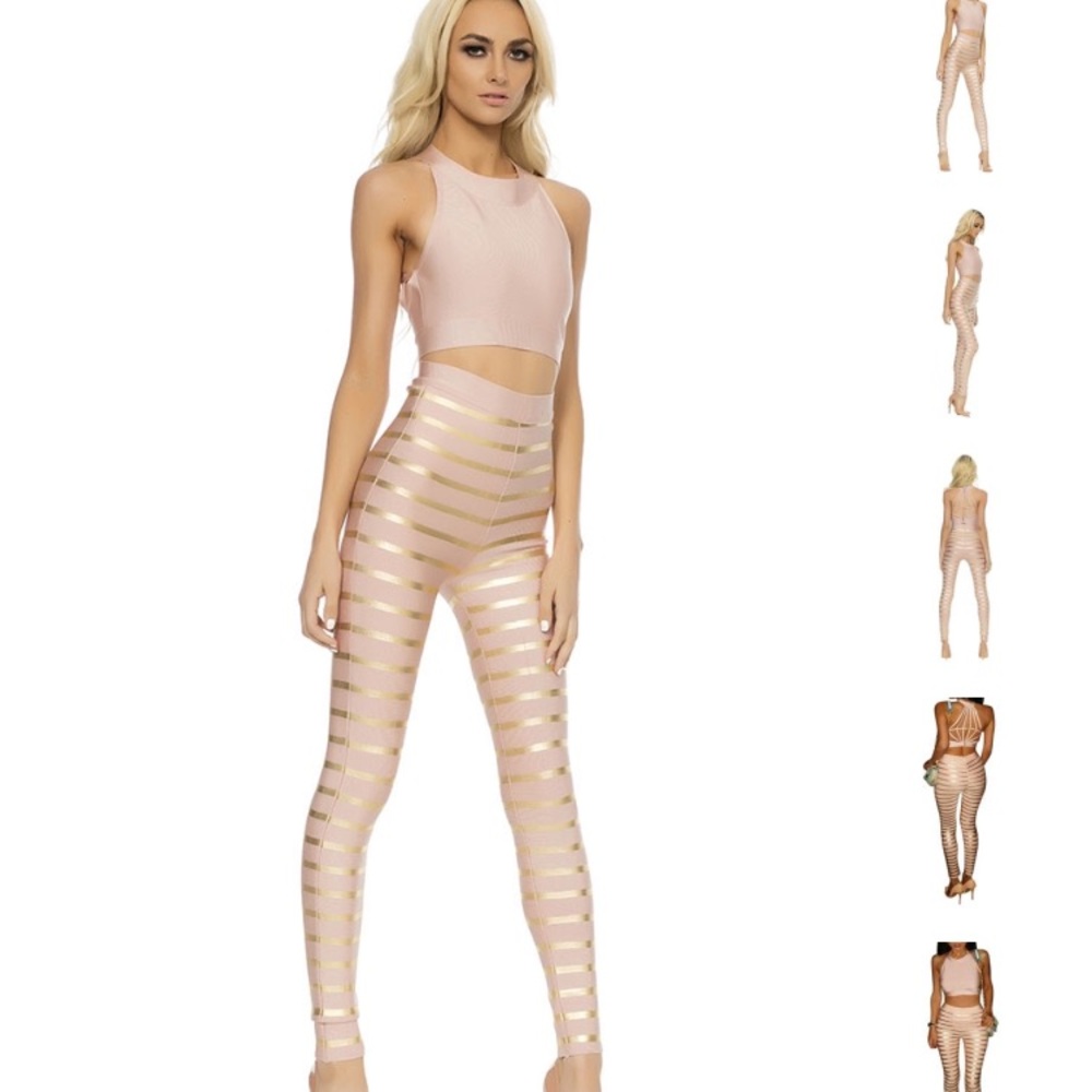 Brand New!! Femme. Bandage Pantset