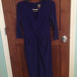 Vince Camuto royal blue dress
