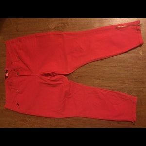 Torrid stiletto zipper skinny jeans