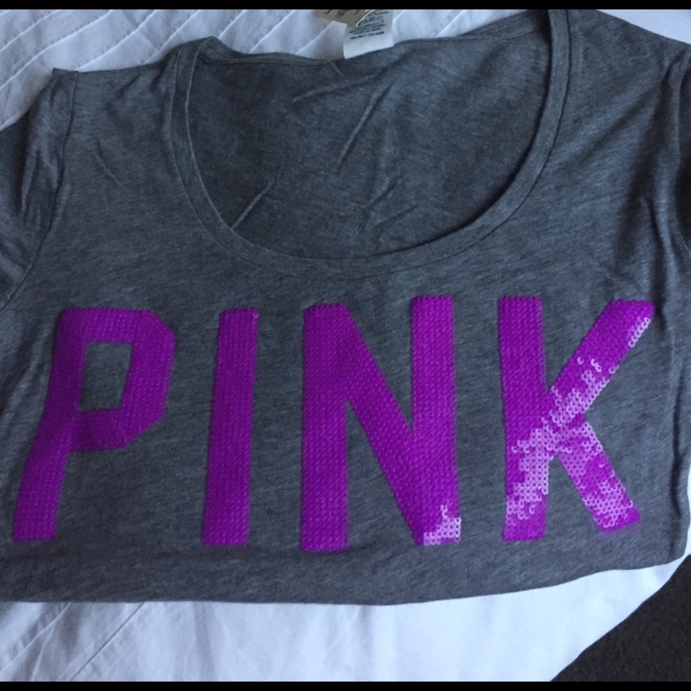 Victoria's Secret PINK bling tee