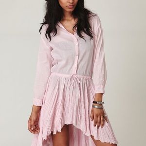 Pink Around Town shirt dress