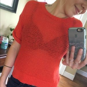 H&M short sleeve sweater 🍭