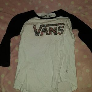 Vans 3/4 sleeve tshirt