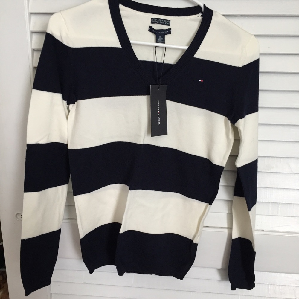 Striped TH shirt