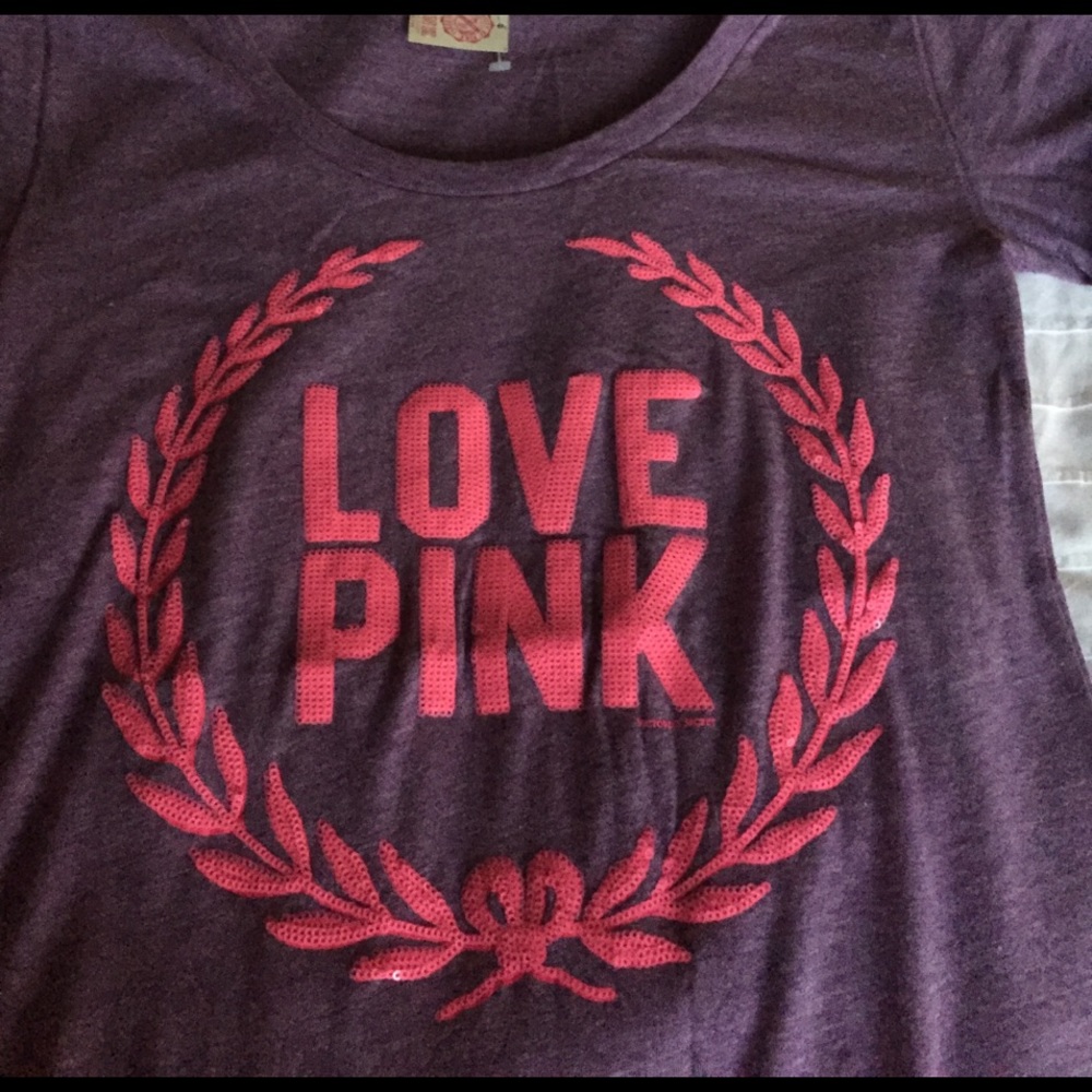 Victoria's Secret Pink bling tee