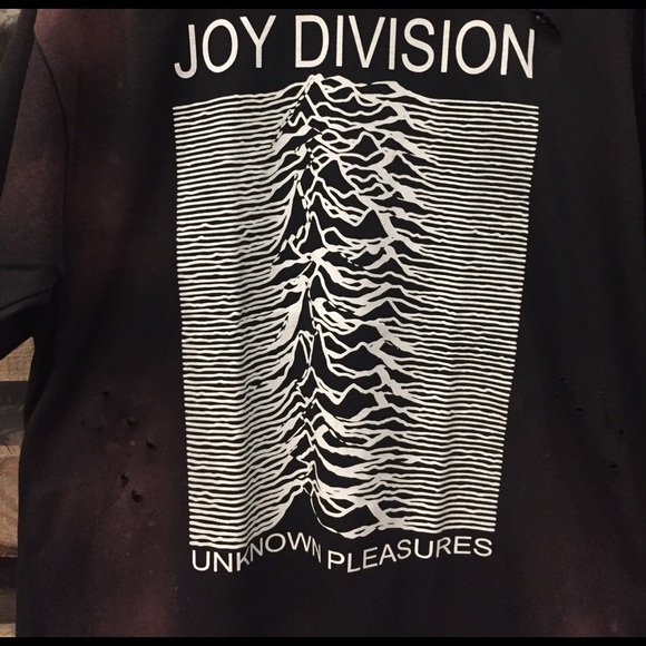 Joy division band tee distressed and bleached - Picture 2 of 3