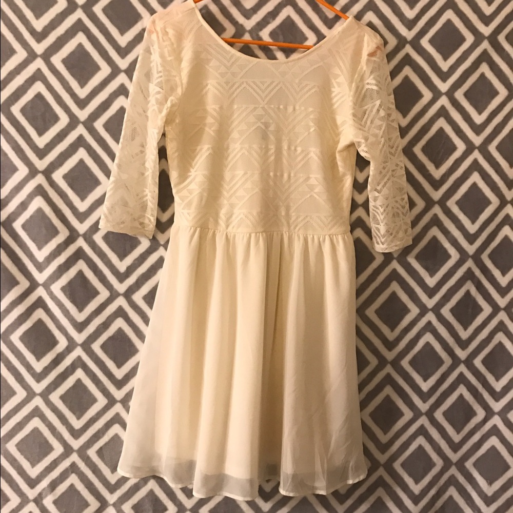 Perfect off white dress