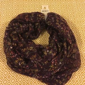 Floral Infinity Scarf