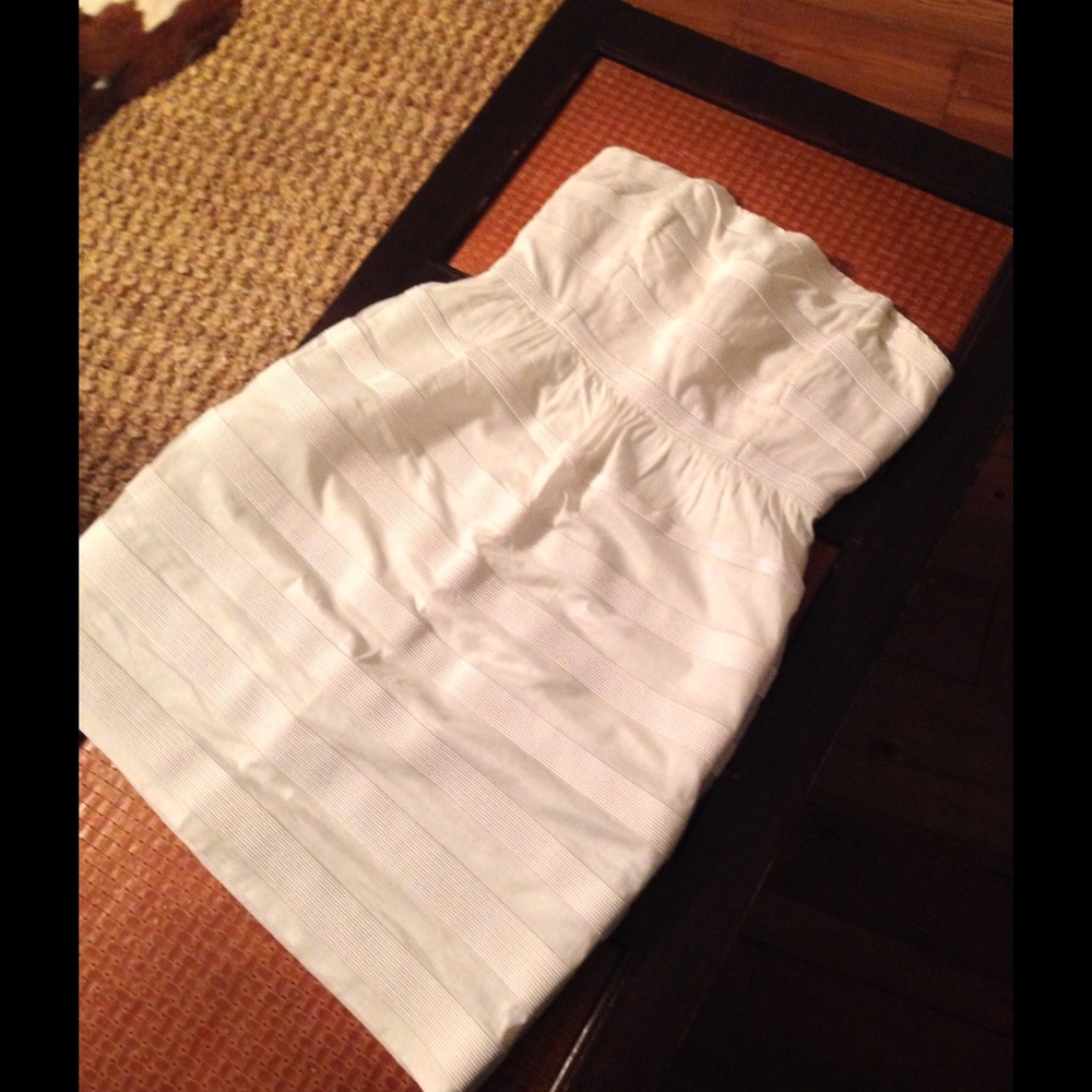 J.crew strapless dress.