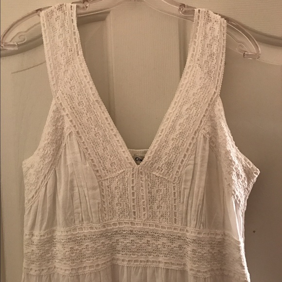 πMIDI DRESS Darling White, wear with sweater! - Picture 2 of 4