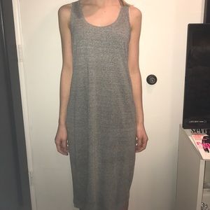 Basic gray dress