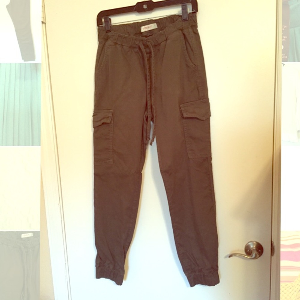 Olive Green Joggers