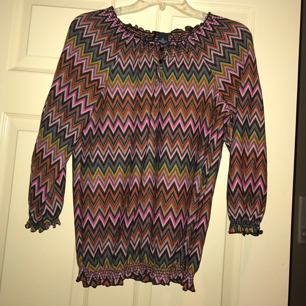 Chevron blouse