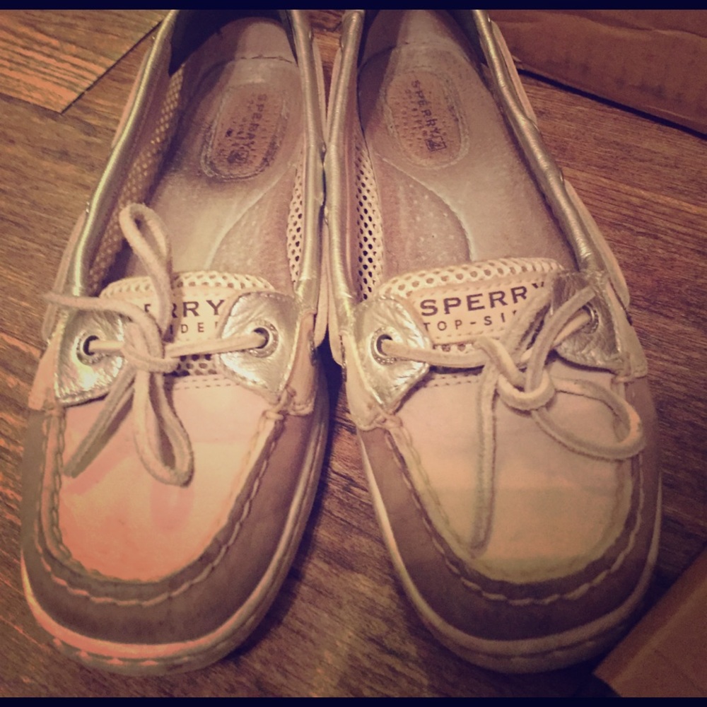 Well worn and well loved Sperry