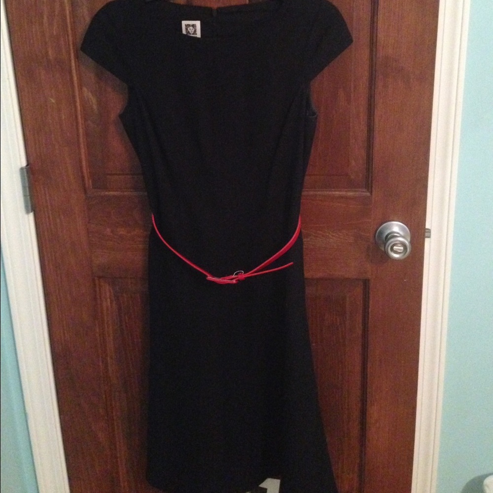 Anne Klein, classic black dress
