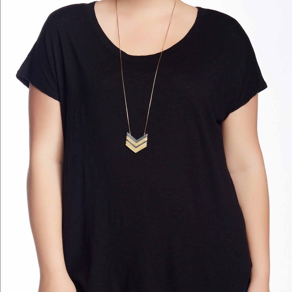 Black Slub Club Tee