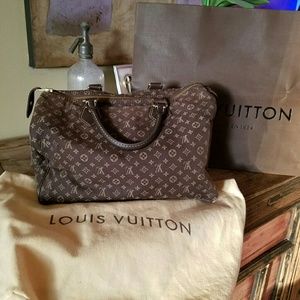 L Vuitton Idylle speedy 30 satchel vintage