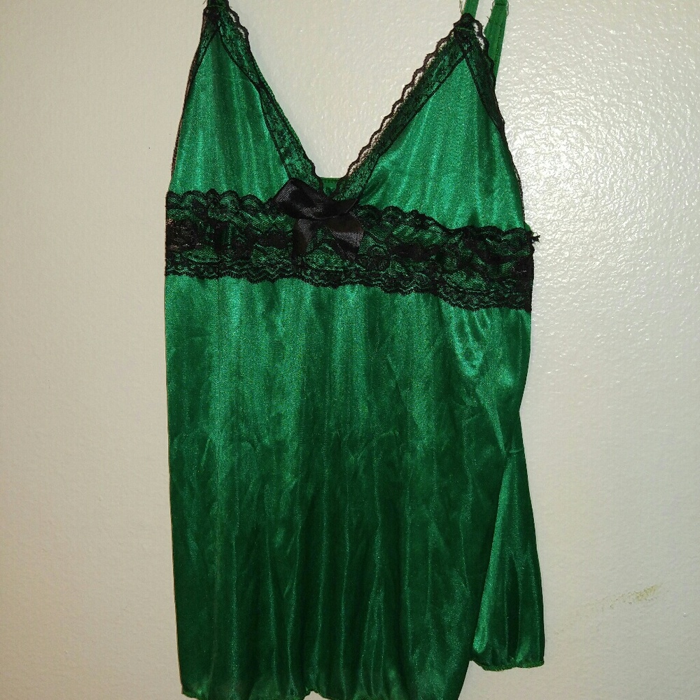 Very cute satin sleep set