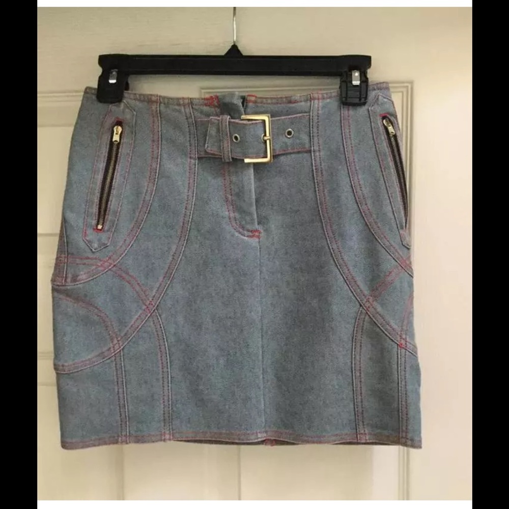STELLA MCCARTNEY DENIM SKIRT SIZE 38
