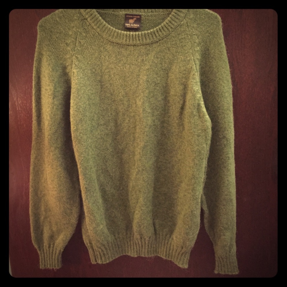 A beautiful Alpaca sweater from Peru!